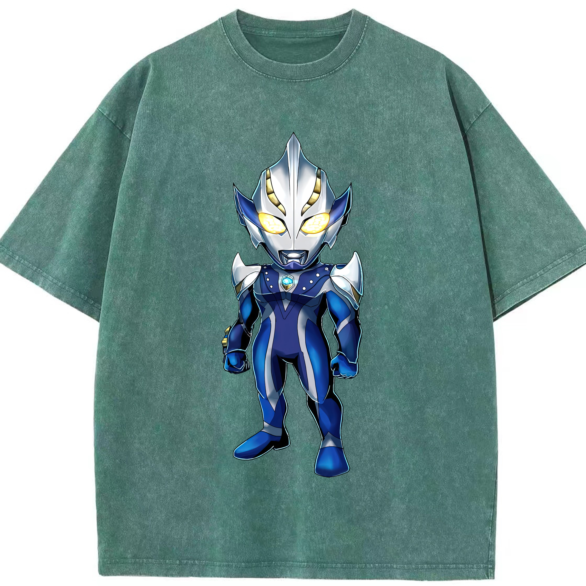 （画像用） ウルトラマン Ultraman 綿100% ヴィンテージ風 半袖Tシャツ（フロントプリント）
